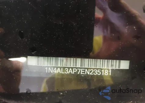 2014 Nissan Altima 2.5 Sv from USA, damaged, VIN 1N4AL3AP7EN235181